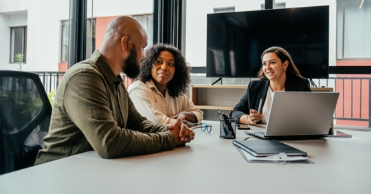 A couple planning their estate