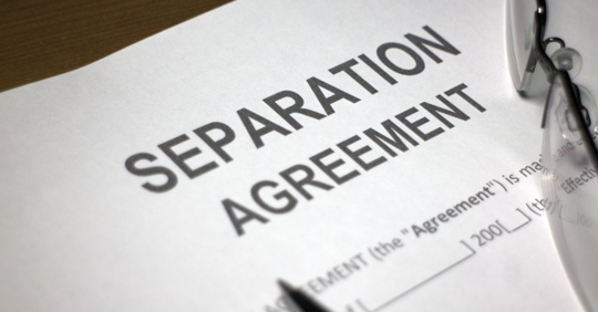 separation agreement document