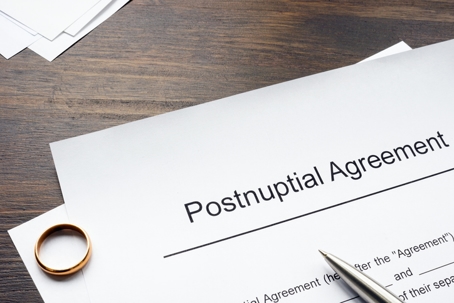 postnuptial agreement